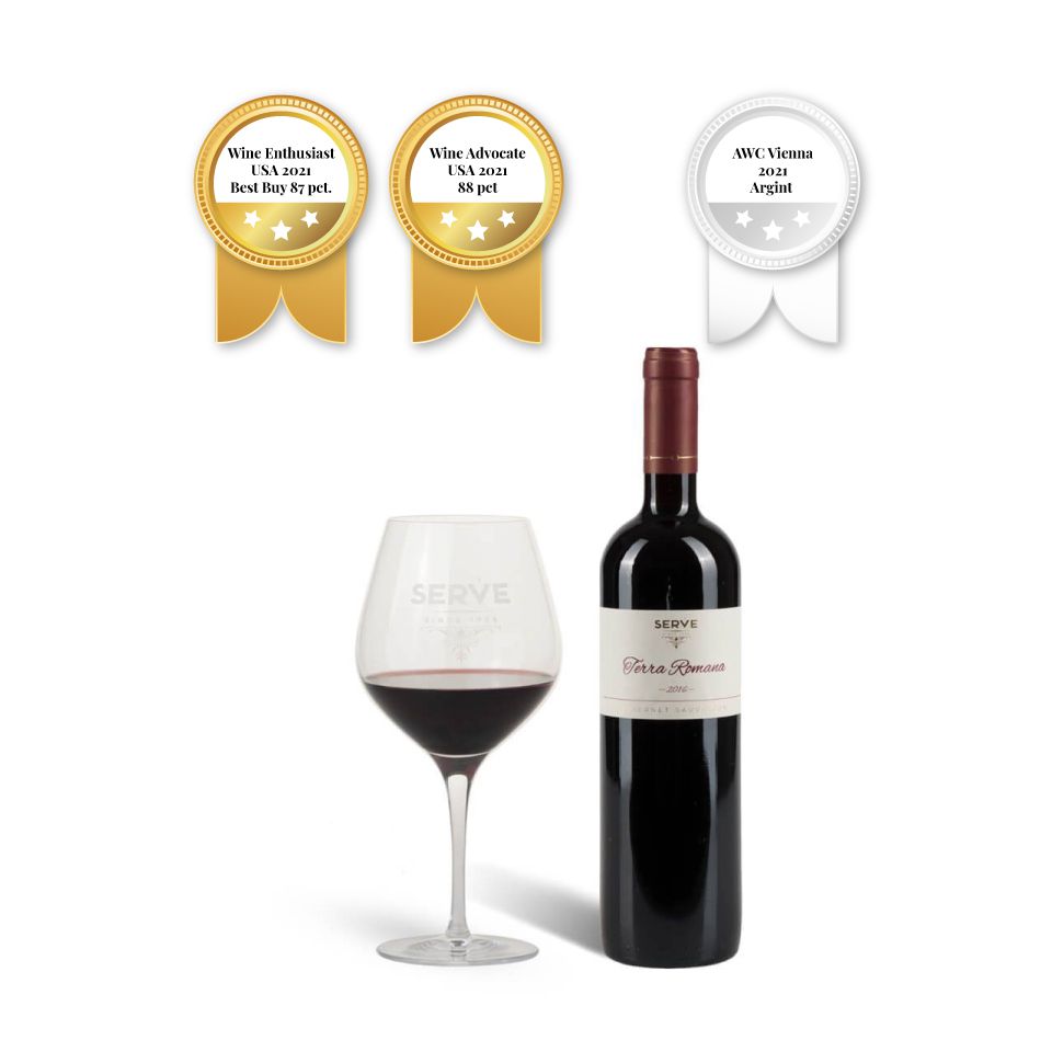 SERVE Terra Romana Cabernet Sauvignon 2016 Rød